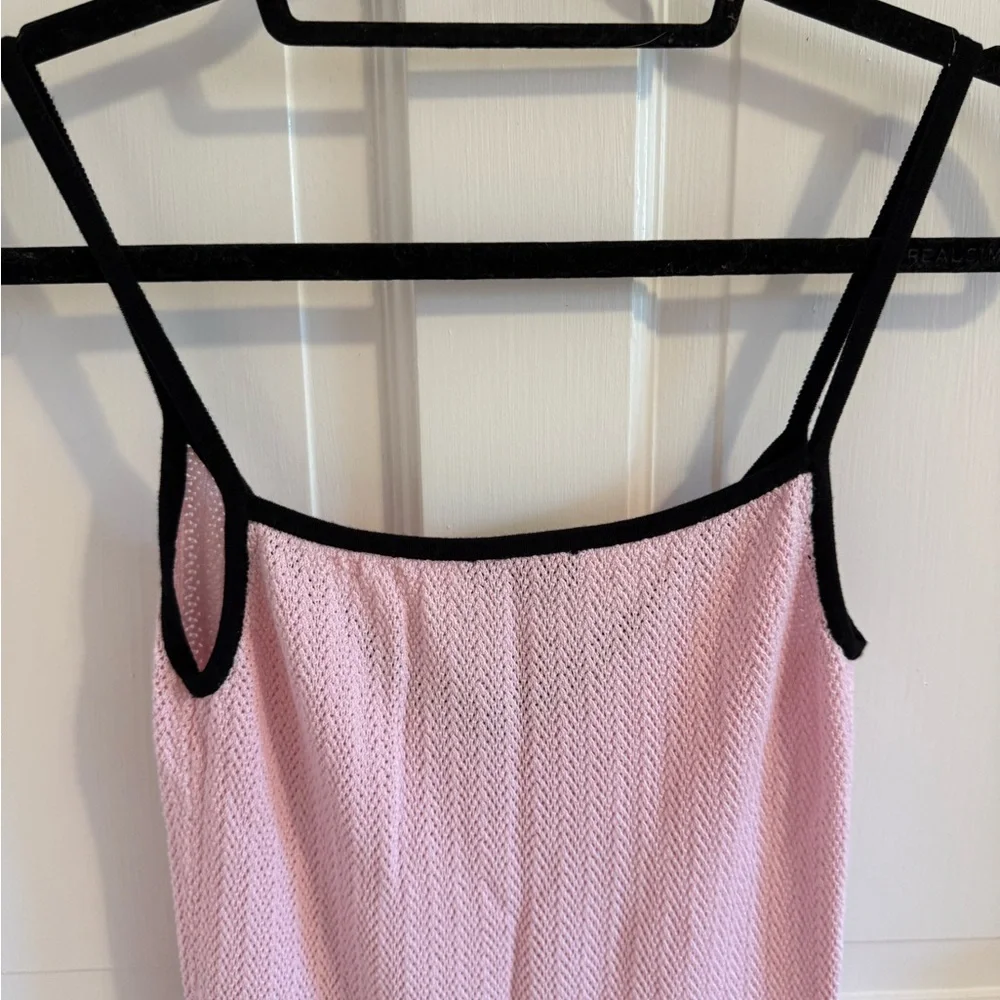 MAJORELE Alessie Mini Dress in Light Baby Pink - Picture 8 of 10